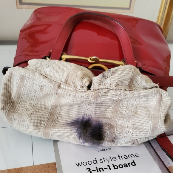 Gucci Red Patent Bag Limited Edition - Picture 6 of 12